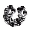 Handmade Millefiori Glass Barrel Beads LA-N002-37B-2