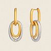 304 Stainless Steel Stud Dangle Earrings for Women UV4744-1