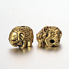 Elephant Alloy Beads PALLOY-L161-03AG-1