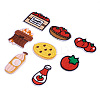  Jewelry 80Pcs 8 Style Computerized Embroidery Cloth Iron On/Sew On Patches DIY-PJ0001-22-2