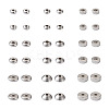 180Pcs 201 & 303 & 304 Stainless Steel Spacer Beads STAS-MP0001-07-2
