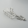 Rectangle Alloy Claw Hair Clips PHAR-WH0006-20-2
