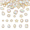 100Pcs Teardrop/Heart/Star Sew on Rhinestones FIND-TA0006-69B-1