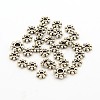 Tibetan Style Alloy Daisy Spacer Beads X-TIBEB-S039-013AS-RS-2