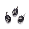 Synthetic Blue Goldstone Pendants G-L512-I03-1