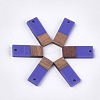 Resin & Walnut Wood Pendants RESI-S358-79H-1