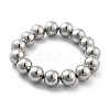 Brass Beaded Sretch Bracelets for Women BJEW-G736-13P-2