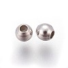 Anti-Tarnish Rhodium Plated 925 Sterling Silver Beads STER-E062-07P-1