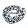 Baking Paint Glass Beads Strands DGLA-N003-8mm-A06-2