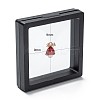 Square Transparent PE Thin Film Suspension Jewelry Display Box X1-CON-D009-01A-03-4