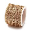 10M Brass Cable Chains CHC-L052-02A-G-3