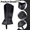 Imitation Leather Pirate Boot Covers AJEW-WH20020-020B-02-6