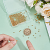 300Pcs Brass Beads KK-ME0002-01-3