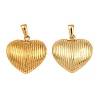 304 Stainless Steel Pendants STAS-P438-37B-G-1