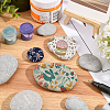 20Pcs 3 Styles Oval Painting Rocks DIY-FH0003-79-2