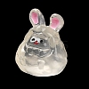 Luminous Resin Cute Little Rabbit Ornaments LS-RESI-I054-01C-1