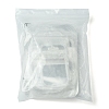 40Pcs 4 Styles Transparent Plastic Resealable Packaging Bags OPP-FS0001-10-6