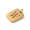 304 Stainless Steel Charms LS-STAS-R001-01G-W-2