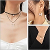 30Pcs 15 Styles Alloy Enamel Pendants ENAM-YW0004-25-6