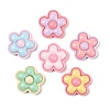 Opaque Resin Enamel Cabochons X-CRES-D308-12-2
