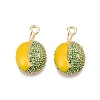 Alloy Enamel Pendants ENAM-N056-404I-1