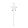 Non-Tarnish 201 Stainless Steel Pendants STAS-S105-LA782-1-1