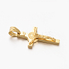 Easter Theme Hot Unisex 201 Stainless Steel Crucifix Cross Pendants STAS-F010-24G-2