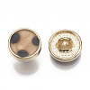 Zinc Alloy Shank Buttons X-BUTT-S023-01A-3