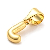 Brass Charms KK-Z027-14G-J-2