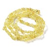 Heated Natural Citrine Beads Strands X-G-E607-A07-3