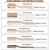 6 Bundles 6 Styles Burlap Ribbon OCOR-OC0001-18-2