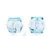 Transparent Acrylic Beads TACR-Q259-8mm-V38-2
