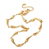 304 Stainless Steel Link Chain Necklaces for Women LS-NJEW-G178-01G-01-4