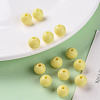 Opaque Acrylic Beads MACR-S370-C10mm-A10-6