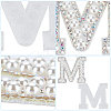 15Pcs 3 Style Non Woven Fabrics Costume Accessories DIY-CP0008-17-4