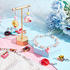 Resin Doughnut & Cake Pendant Decorations HJEW-PH01550-5
