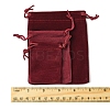 18Pcs 3 Styles Rectangle Velvet Drawstring Pouches TP-FS0001-04C-5