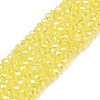 Electroplate Glass Beads Strands EGLA-A044-T1mm-B29-1