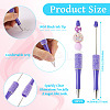 Plastic Beadable Pens BT-TAC0003-08L-3