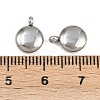 304 Stainless Steel Charms STAS-M017-14A-P-1-3
