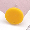 Resin Stud Earring Findings EJEW-CJC0001-14J-1