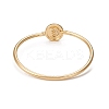 Rack Plating Brass Micro Pave Cubic Zirconia Bangles BJEW-E071-19G-02-3