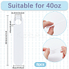 8Pcs Acrylic Heat Transfer Big Pendants FIND-SP0003-10B-2
