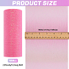 10 Yards Rainbow Color Polyester Tulle Fabric Rolls OCOR-WH0082-136E-2