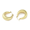 Ion Plating(IP) 304 Stainless Steel Hoop Earrings for Women STAS-I304-04G-2