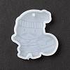 Christmas Theme DIY Santa Claus Pendant Silicone Statue Molds LS-DIY-K054-14-1