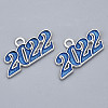 Alloy Enamel Pendants PALLOY-N160-001-02S-RS-3