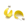 Non-Tarnish 304 Stainless Steel Chunky Stud Earrings LS-EJEW-P202-10P-01-2