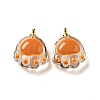 Transparent Glass Pendants FIND-I029-03B-3