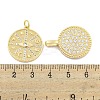 DIY Brass Micro Pave Clear Cubic Zirconia Pendant Necklaces Making Kits KK-S386-40G-4